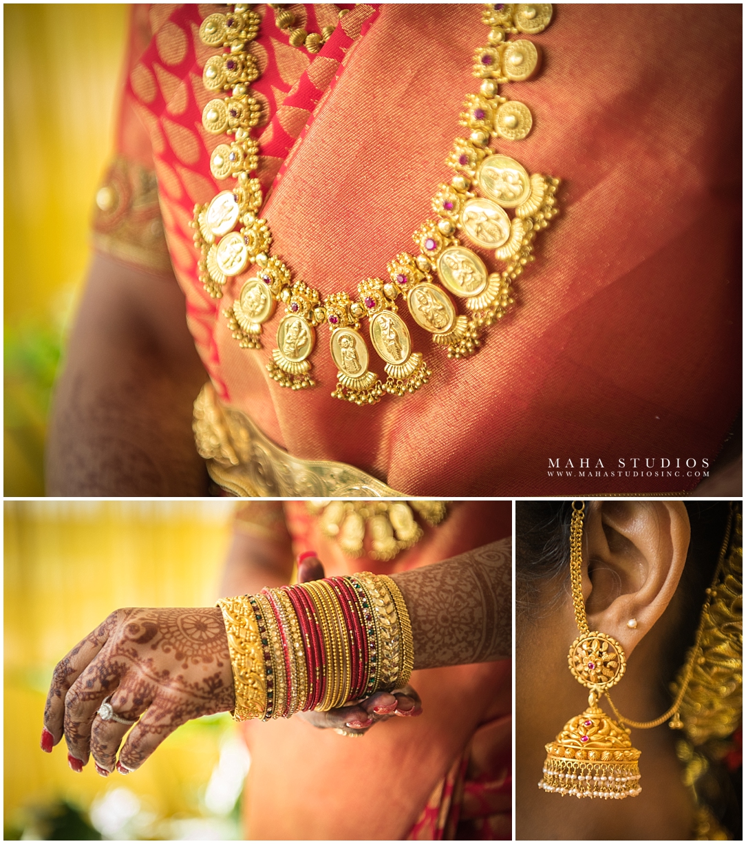 Traditional South Indian Bride Jewelry