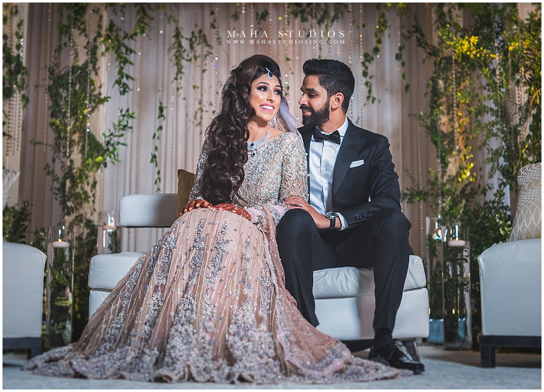 renaissance schaumburg Pakistani wedding portraits by Maha Studios