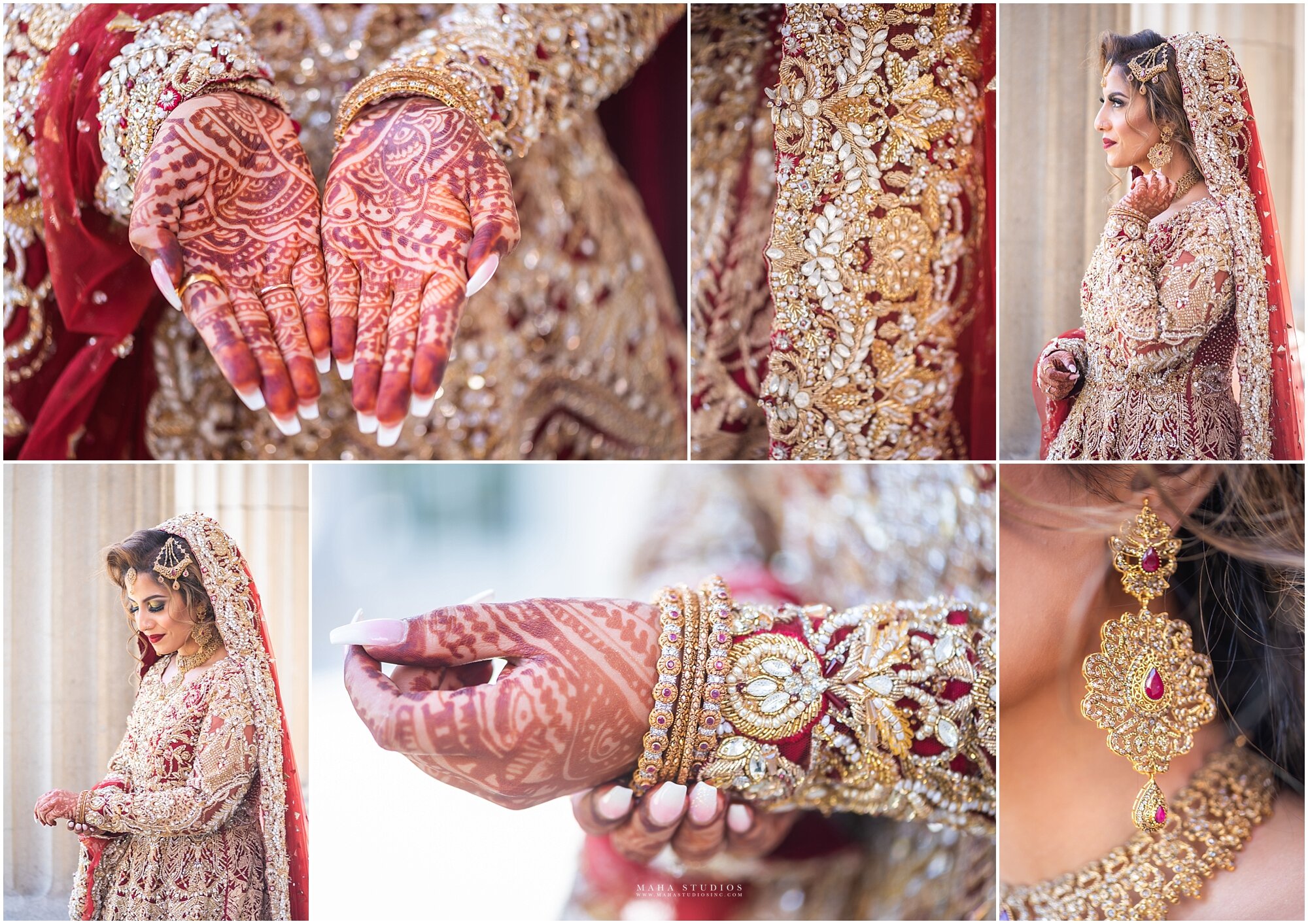 I loved the bridal details Tahreem chose for her outfit. They were classic and so beautifully crafted.