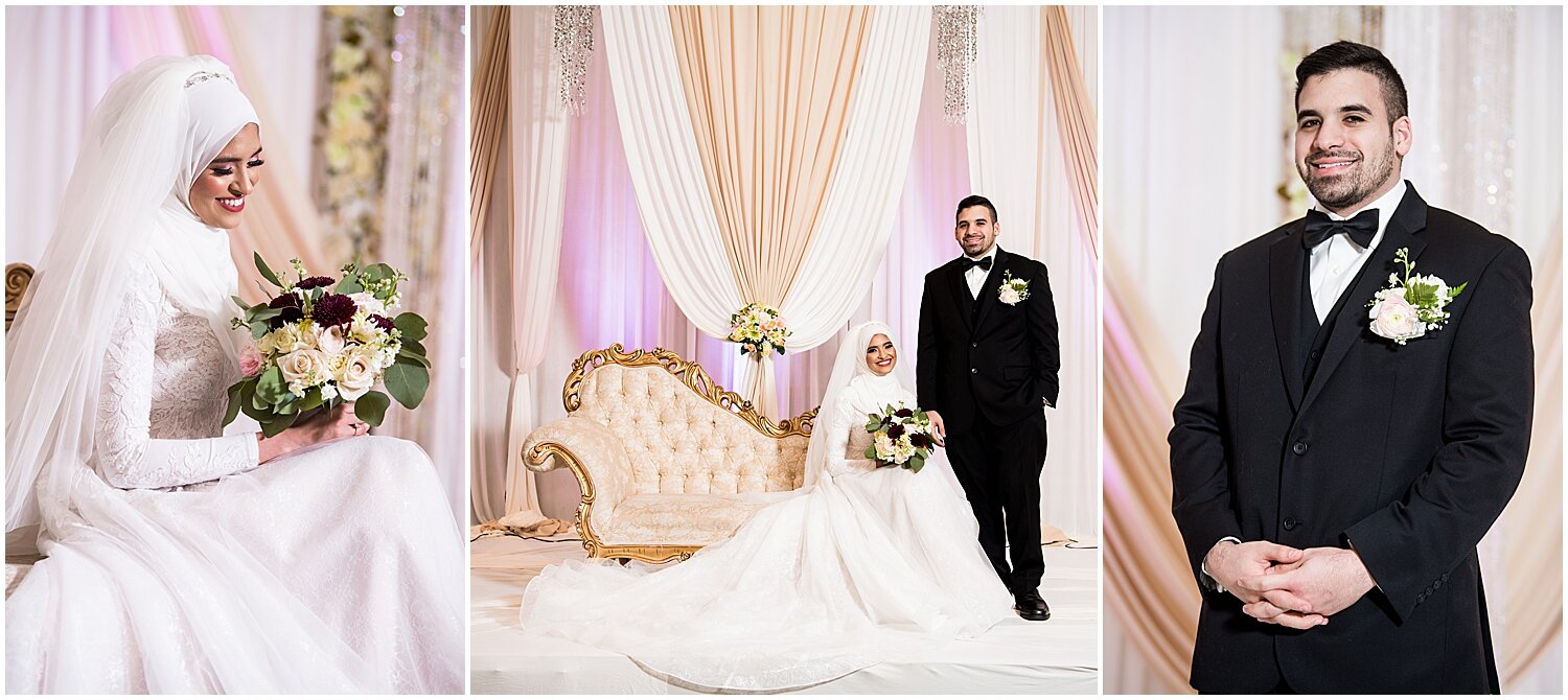 Chicago Palestinian Egyptian Arab Muslim Wedding Photography Dinolfos Banquets Maha Studios_0016.jpg