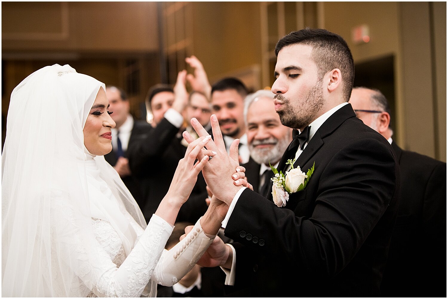 Chicago Palestinian Egyptian Arab Muslim Wedding Photography Dinolfos Banquets Maha Studios_0029.jpg