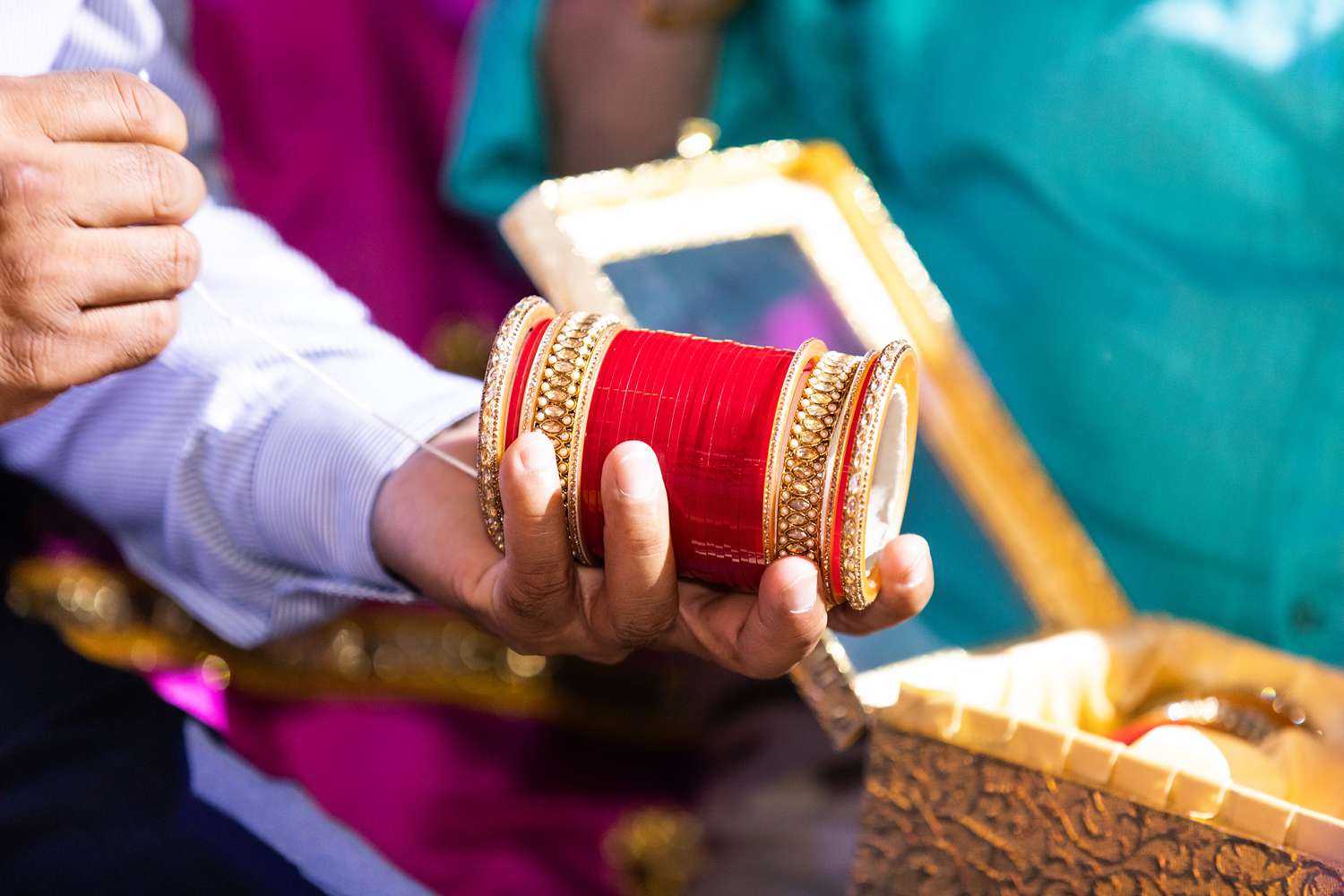 punjabi chore ceremony in cabo wedding