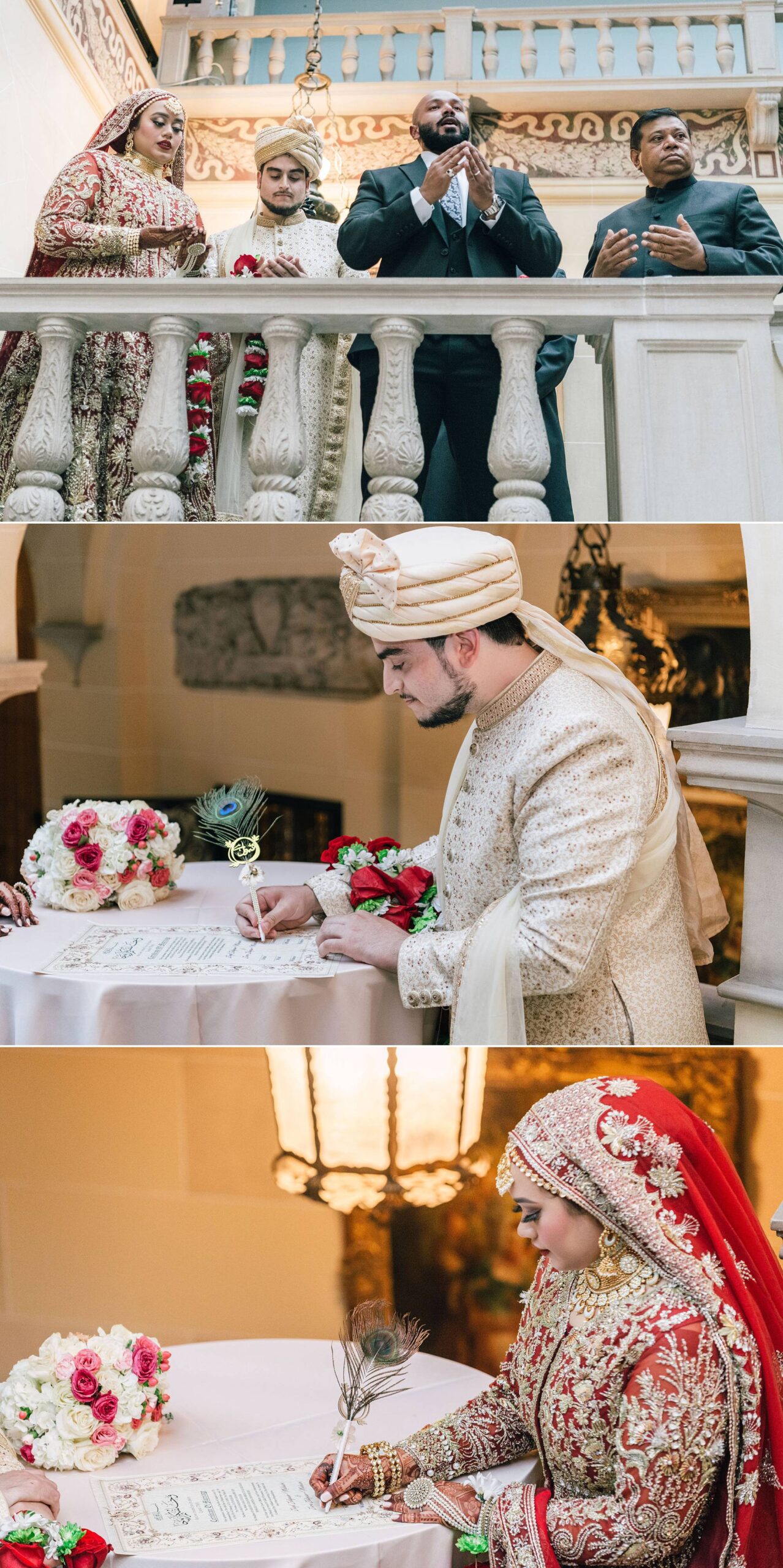 nikkah at Cuneo Mansion  Wedding