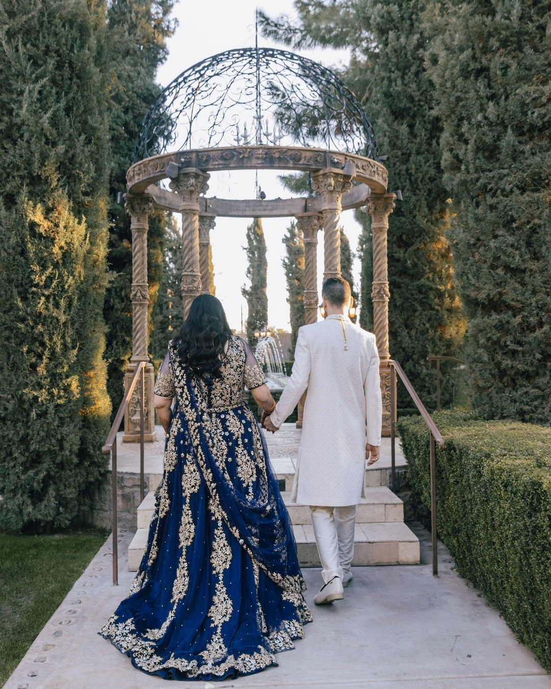 Wedding Exit photos at Ashley Castle in Chandler Arizona by Maha Studios