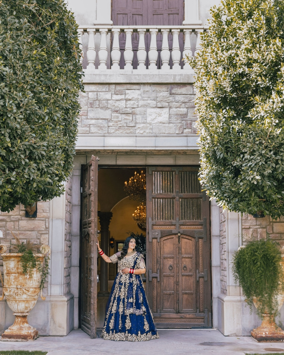 Bridal photos at Ashley Castle in Chandler Arizona by Maha Studios