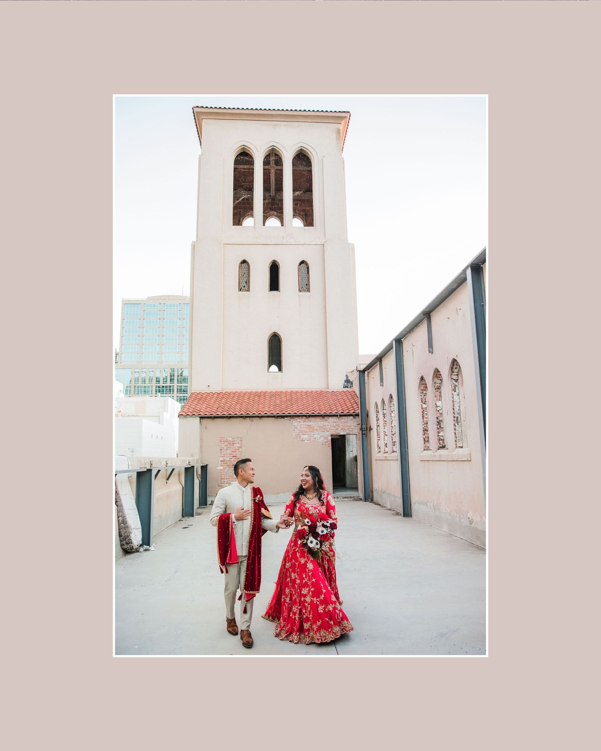 Monroe street abbey bengali filipino multicultural wedding photos Maha studios