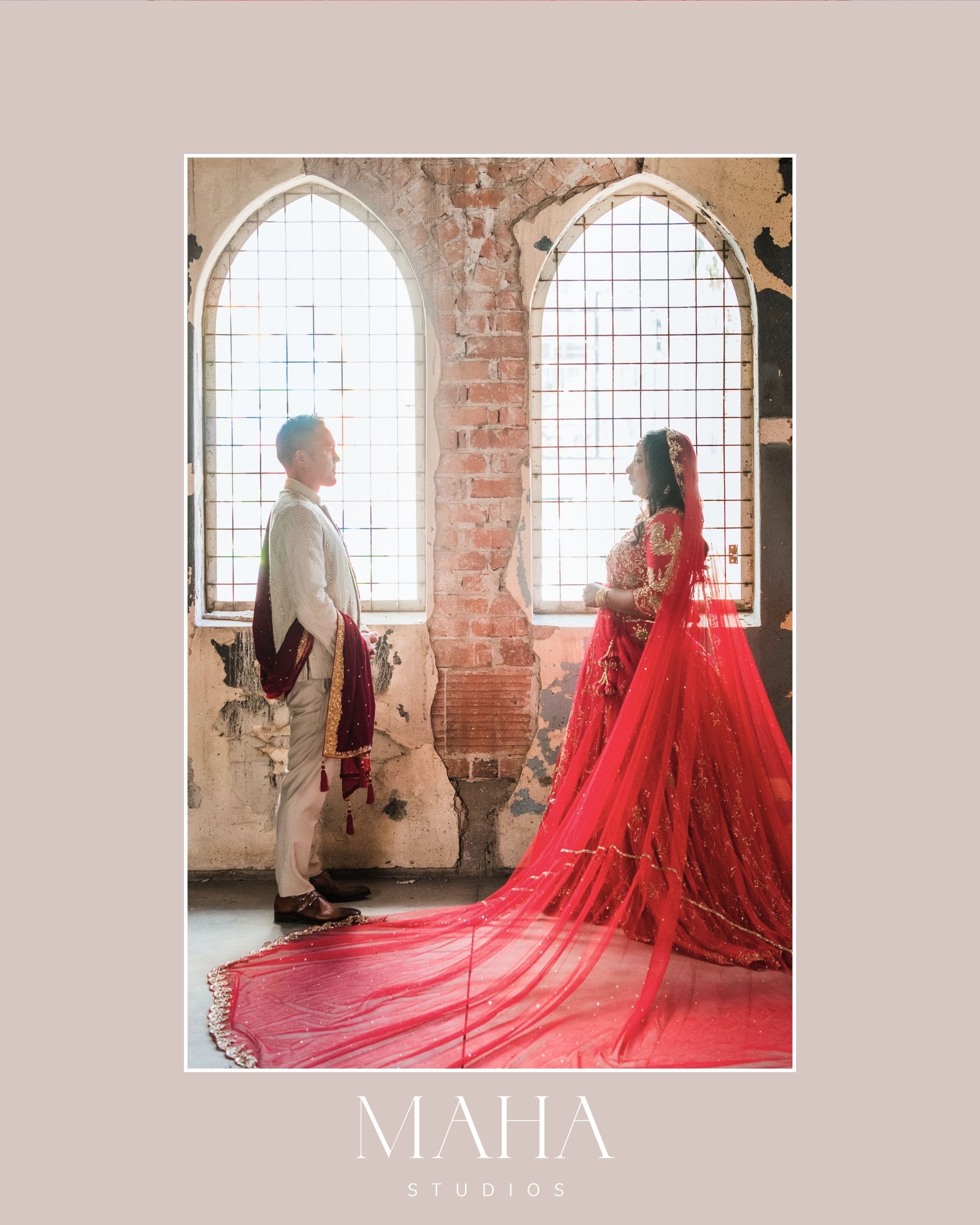 Monroe street abbey bengali filipino multicultural wedding photos Maha studios