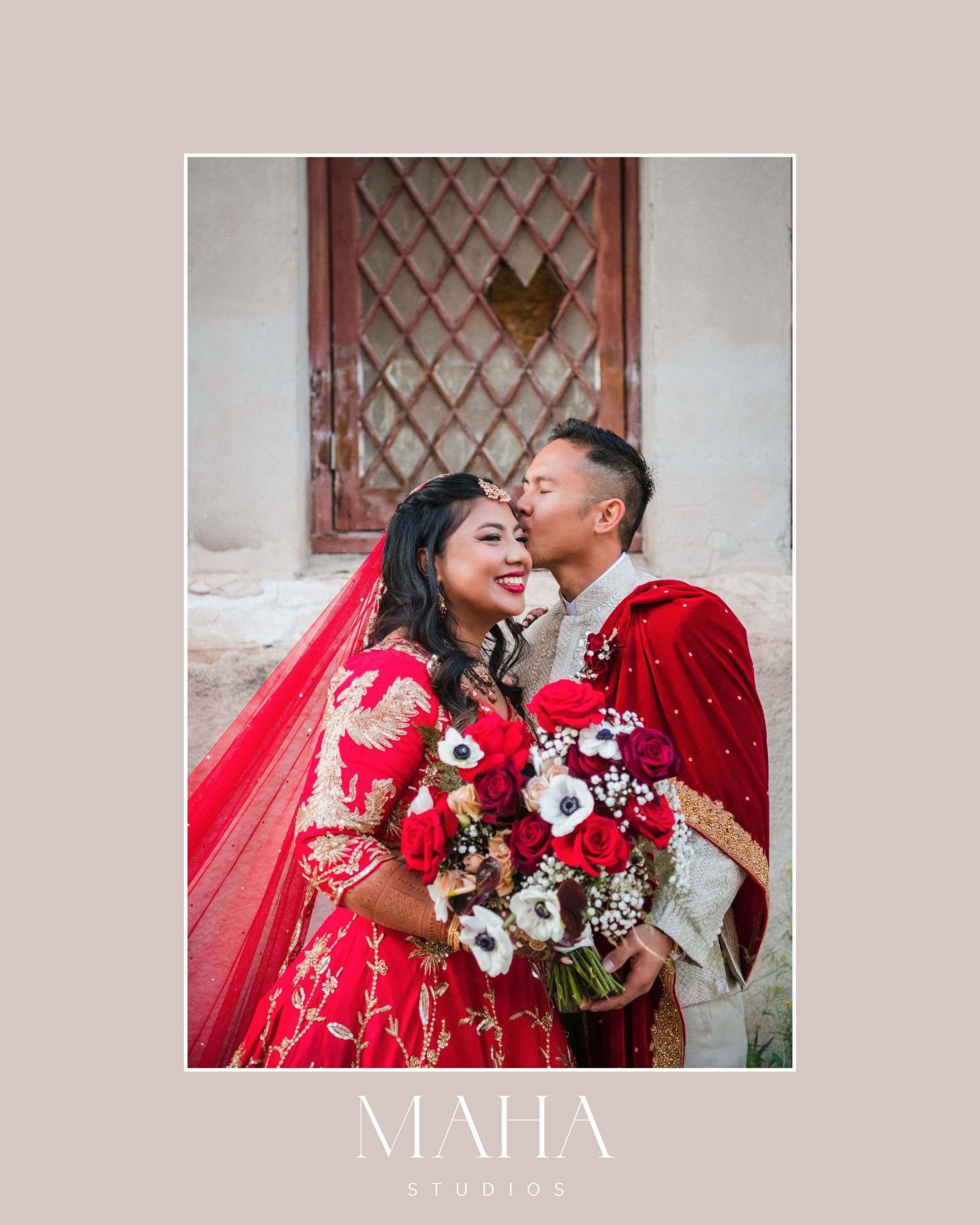 Monroe street abbey bengali filipino multicultural wedding photos Maha studios