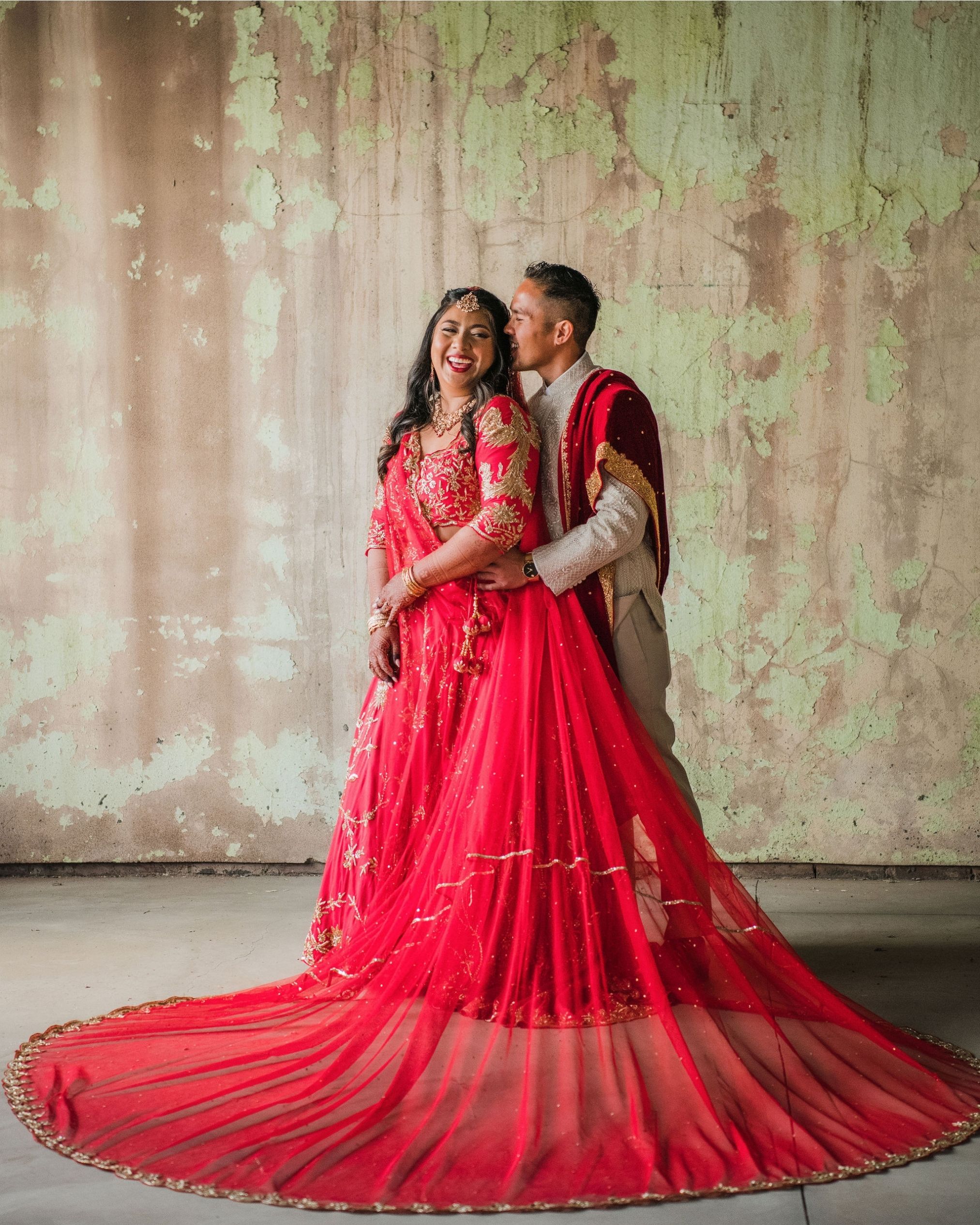 Monroe street abbey bengali filipino multicultural wedding photos Maha studios