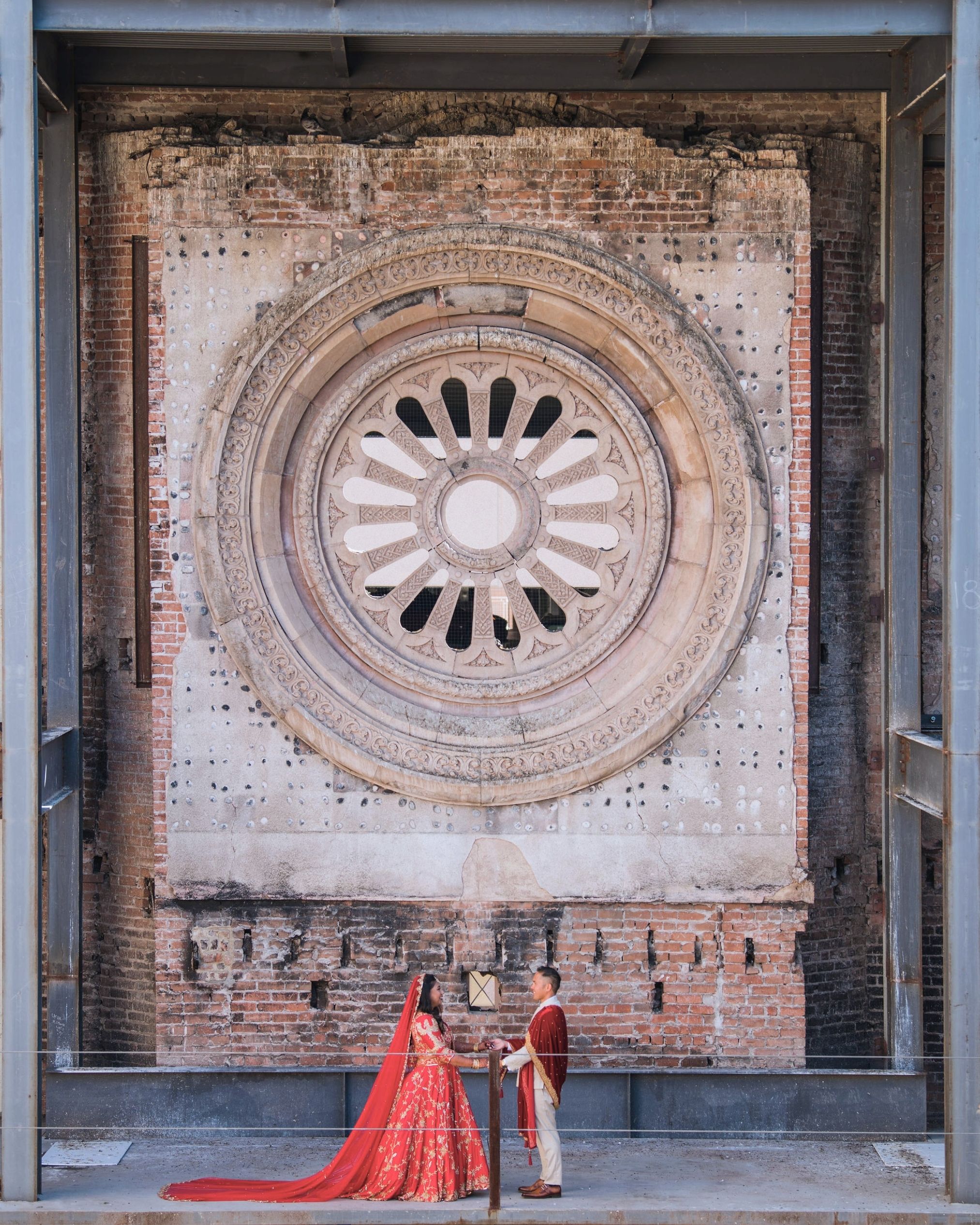 Monroe street abbey bengali filipino multicultural wedding photos Maha studios