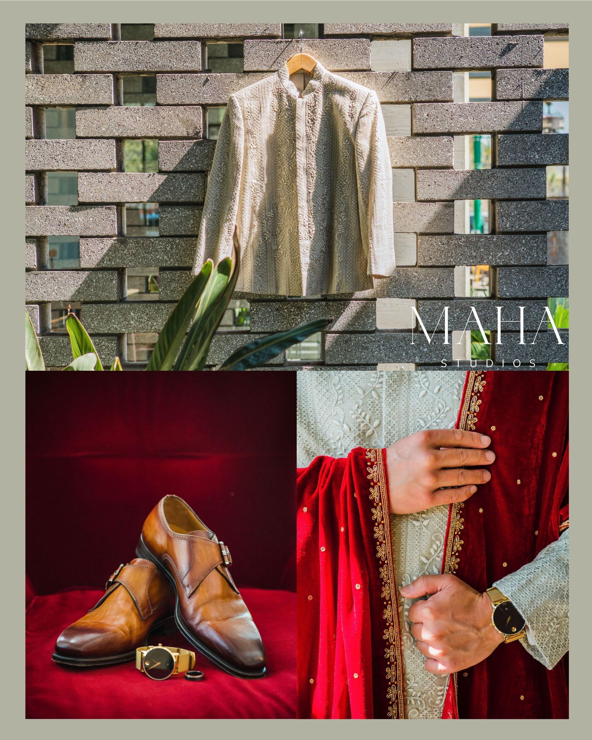 Monroe street abbey filipino groom outfit called Barong Tagalog